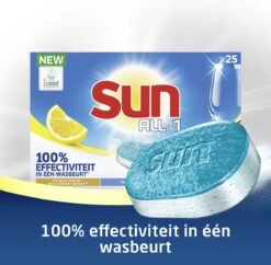 SUN® Sun All-In-1 Citroen Vaatwastabletten - 7 X 24 Tabletten - Voordeelverpakking 18 SUN® Sun All-In-1 Citroen Vaatwastabletten - 7 X 24 Tabletten - Voordeelverpakking -Dagelijkse Benodigdheden Winkel 1200x1176 1