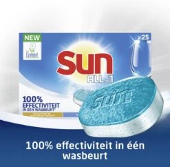 SUN® Sun All-in-1 Normaal Vaatwastabletten - 7 X 25 Tabletten - Voordeelverpakking -Dagelijkse Benodigdheden Winkel 1200x1176 4