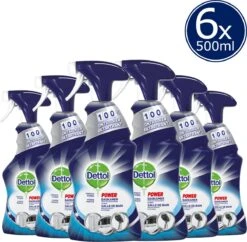Dettol - Perfecte Hygiëne - Badkamerreiniger - Allesreiniger Spray - 6 X 500 Ml - Grootverpakking