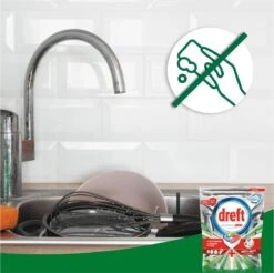 Dreft Platinum Plus All In One Fresh Herbal Breeze - 90 Vaatwascapsules 15 Dreft Platinum Plus All In One Fresh Herbal Breeze - 90 Vaatwascapsules -Dagelijkse Benodigdheden Winkel 1200x1197 24