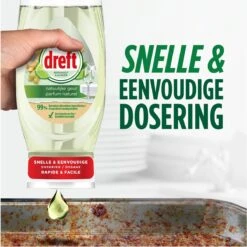 Dreft Natuurlijke Geur - Afwasmiddel - Bergamot & Gember - Ondersteboven Fles - Voordeelverpakking 8 X 370 Ml -Dagelijkse Benodigdheden Winkel 1200x1198 68