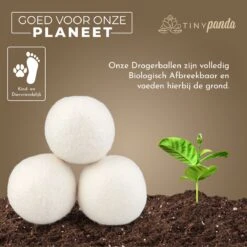 Merkloos Droger Ballen XL 8 Stuks – Zero Waste Dryer Balls - Duurzaam – Wasverzachter – Herbruikbare Drogerballen – Droogt De Was Sneller – Tiny Panda -Dagelijkse Benodigdheden Winkel 1200x1199 35