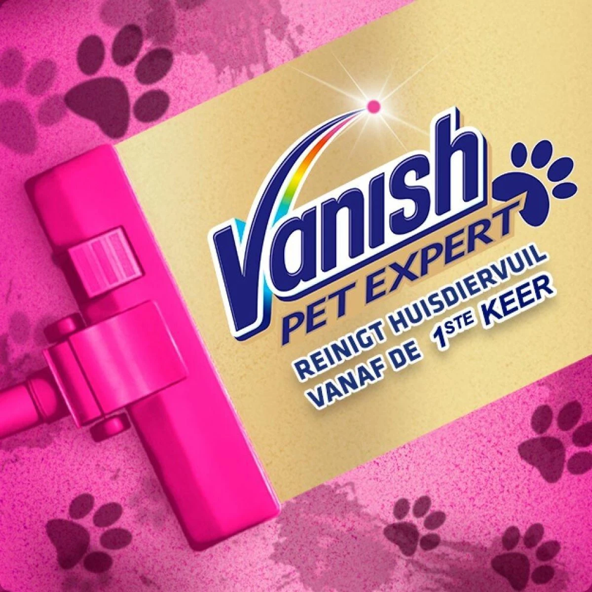 Vanish Pet Expert Schuim 600ml 2 Vanish Pet Expert Schuim 600ml - Afbeelding 2