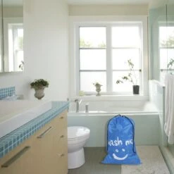 Wonair - Waszakken Voor Wasgoed - 60x90cm - Hemelsblauw - Met Trekkoord -Dagelijkse Benodigdheden Winkel 1200x1200 1032