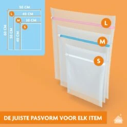 LaundrySpecialist Waszakken Voor Wasgoed - Set Van 3 Stuks - Ook Te Gebruiken Als Travel Organizer 11 LaundrySpecialist Waszakken Voor Wasgoed - Set Van 3 Stuks - Ook Te Gebruiken Als Travel Organizer -Dagelijkse Benodigdheden Winkel 1200x1200 1035
