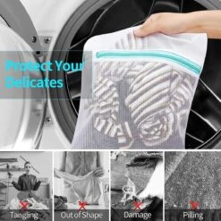BOTC Waszakken - Wasnetten - Set Van 5 - Bescherm Je Wasgoed En Wasmachine - Transparant -Dagelijkse Benodigdheden Winkel 1200x1200 1069