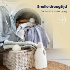 Wooly Drogerballen - 6 Wasdroger Ballen - Duurzaam - Wol - Herbruikbare Wasballen - Wasbol - Wasverzachter -Dagelijkse Benodigdheden Winkel 1200x1200 1112