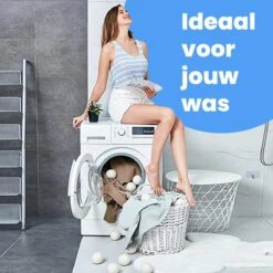 DRYQUICK Drogerballen- Wasbollen- Duurzaam Schapenwol - Herbruikbaar- 6 XL Wasballen Wit 14 DRYQUICK Drogerballen- Wasbollen- Duurzaam Schapenwol - Herbruikbaar- 6 XL Wasballen Wit -Dagelijkse Benodigdheden Winkel 1200x1200 1129