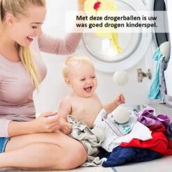 Droger Ballen Wol - Wasdroger Herbruikbare Wollen Droger Ballen - Droogballen Voor Snellere Droogtijd- Set 6 Stuks - Swilix -Dagelijkse Benodigdheden Winkel 1200x1200 1204