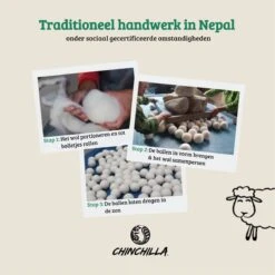 Merkloos Chinchilla® Drogerballen XXL - Set Van 6 Stuks - Herbruikbare Wasdrogerballen - Droogballen - Energiebesparing - Drogerballen Voor Wasdrogers - Wasbollen -Dagelijkse Benodigdheden Winkel 1200x1200 1250