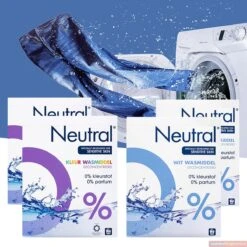 Neutral 0% Kleur Parfumvrij Waspoeder - 18 Wasbeurten - 1,188 Kg - Wasmiddel -Dagelijkse Benodigdheden Winkel 1200x1200 135