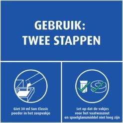 SUN® Sun Classic Normaal Vaatwaspoeder - 6 X 80 Wasbeurten - Voordeelverpakking -Dagelijkse Benodigdheden Winkel 1200x1200 1534