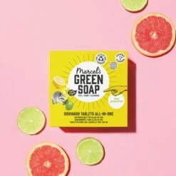Marcel's Green Soap Vaatwastabletten Grapefruit & Limoen - 25 Stuks -Dagelijkse Benodigdheden Winkel 1200x1200 1552