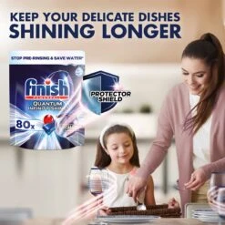 Finish Quantum Ultimate Infinity Shine Vaatwastabletten - 80 Capsules -Dagelijkse Benodigdheden Winkel 1200x1200 1559