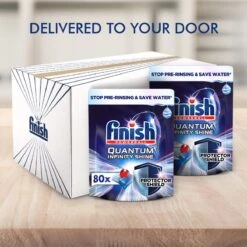 Finish Quantum Ultimate Infinity Shine Vaatwastabletten - 80 Capsules -Dagelijkse Benodigdheden Winkel 1200x1200 1562