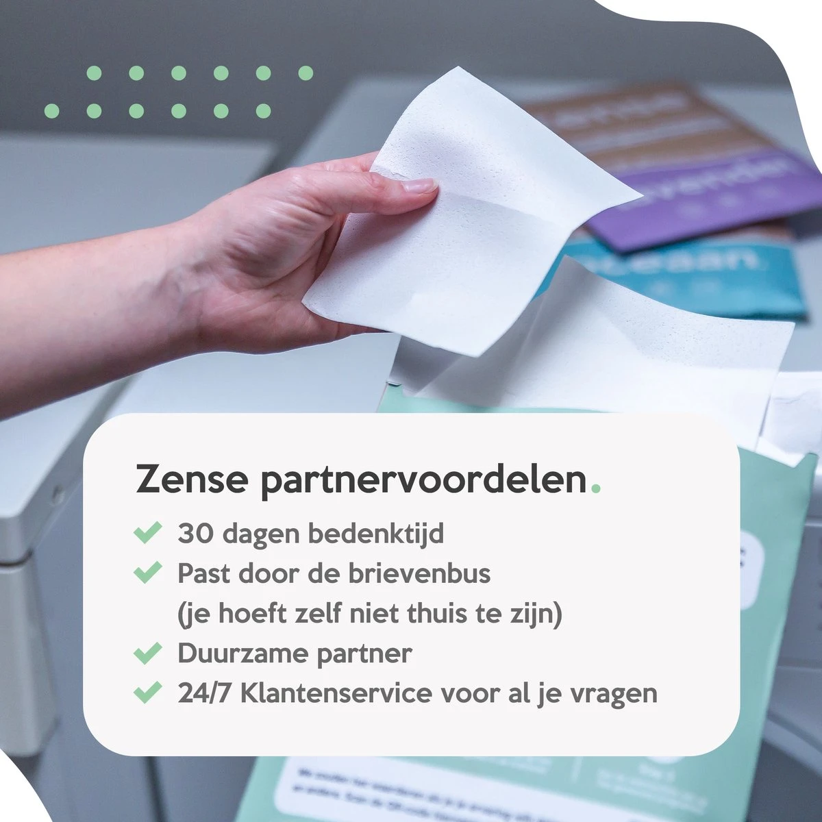 Zense Eco Wasmiddel Wasstrips - 72 Grote Wasbeurten - Lavendel - Wasmiddeldoekjes 3 Zense Eco Wasmiddel Wasstrips - 72 Grote Wasbeurten - Lavendel - Wasmiddeldoekjes - Afbeelding 3