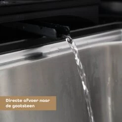 Baulk® - Afdruiprek - Afdruiprek Met Lekbak - Afwas - Droogrek Afwas - RVS - Bestekbak - Modern -Dagelijkse Benodigdheden Winkel 1200x1200 1758