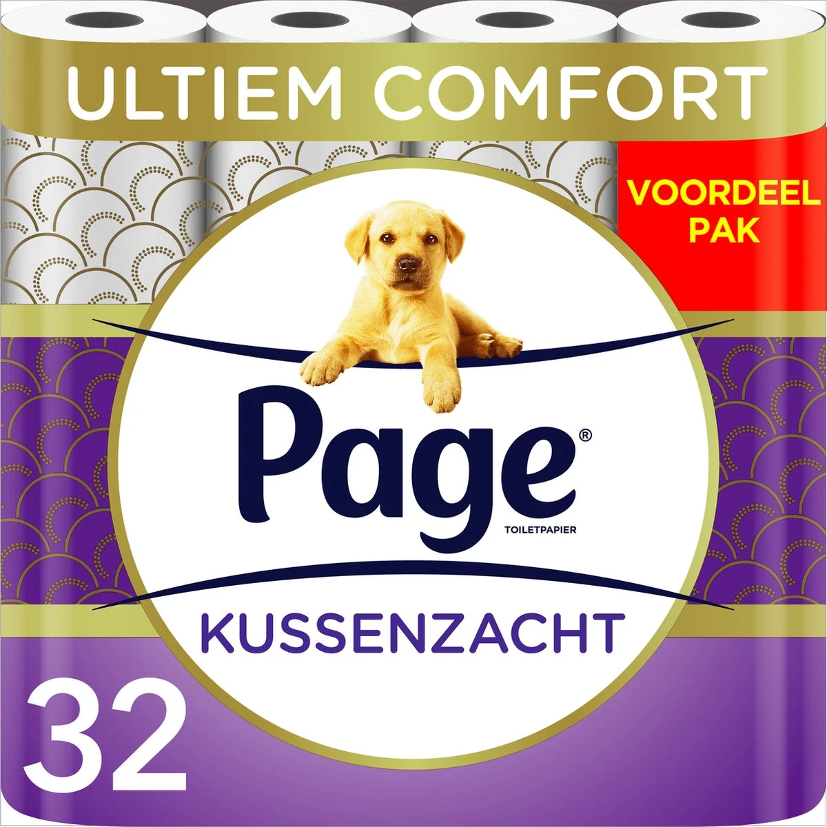 Page Toiletpapier - 32 Rollen - Kussenzacht Wc Papier (3-laags) - Voordeelverpakking 11 Page Toiletpapier - 32 Rollen - Kussenzacht Wc Papier (3-laags) - Voordeelverpakking - Afbeelding 11