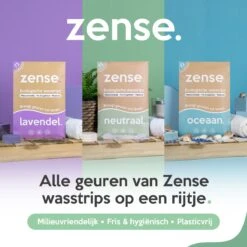 Zense Eco Wasmiddel Wasstrips - 72 Grote Wasbeurten - Ocean Breeze 17 Zense Eco Wasmiddel Wasstrips - 72 Grote Wasbeurten - Ocean Breeze -Dagelijkse Benodigdheden Winkel 1200x1200 191
