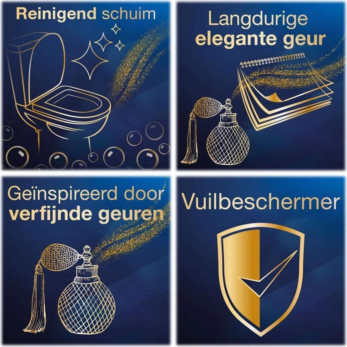 Witte Reus DeLuxe Toiletblok - Delicate Magnolia - WC Blokjes Voordeelverpakking - 20 Stuks 4 Witte Reus DeLuxe Toiletblok - Delicate Magnolia - WC Blokjes Voordeelverpakking - 20 Stuks - Afbeelding 4