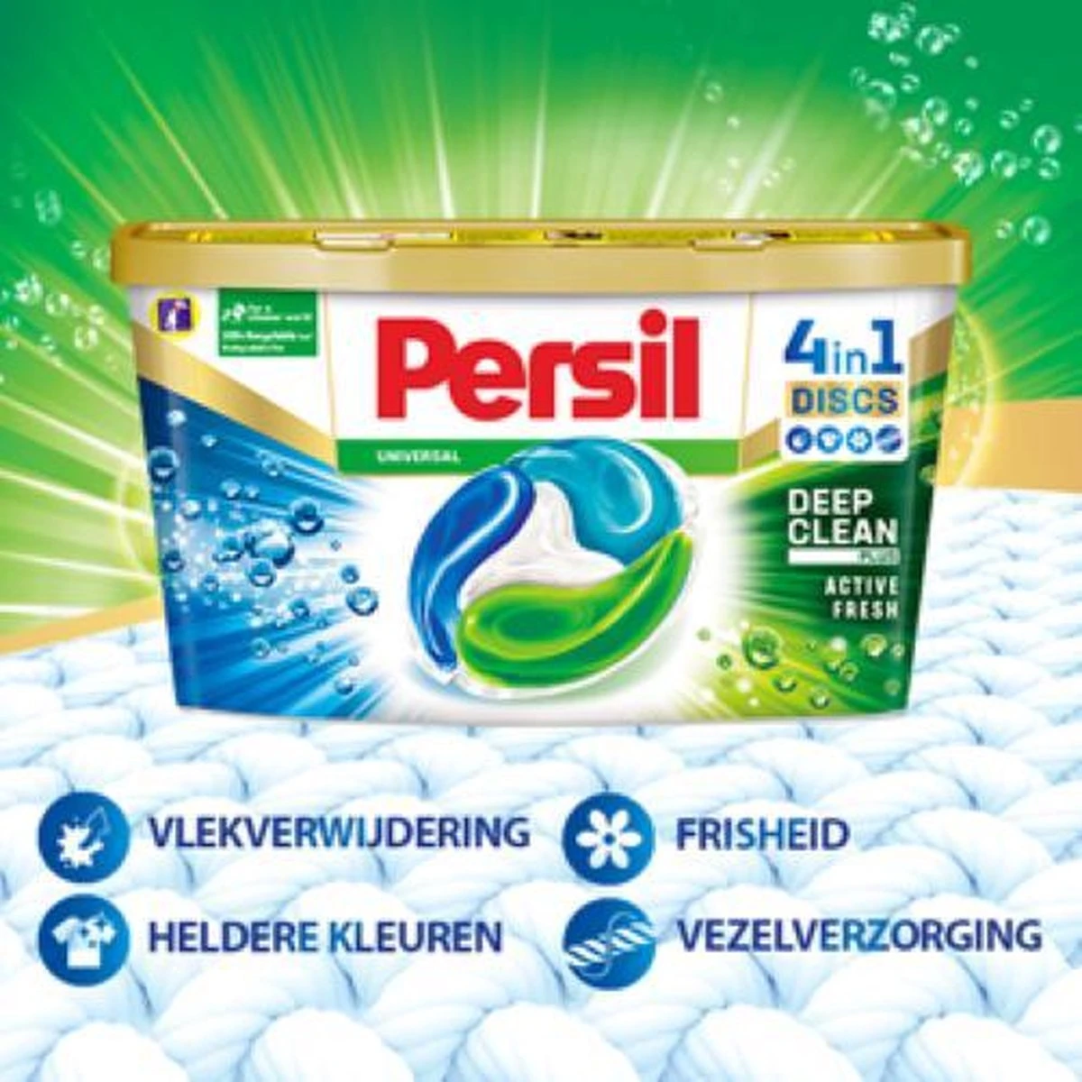 Persil® Persil 4in1 Discs Universal Wascapsules - Wasmiddel Capsules - Voordeelverpakking - 8 X 15 Wasbeurten 11 Persil® Persil 4in1 Discs Universal Wascapsules - Wasmiddel Capsules - Voordeelverpakking - 8 X 15 Wasbeurten - Afbeelding 11