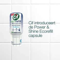 Cif Power & Shine Badkamer Ecorefill Capsule - 10 X 70 Ml - Voordeelverpakking -Dagelijkse Benodigdheden Winkel 1200x1200 2145