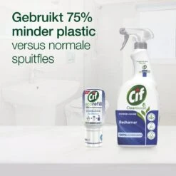 Cif CleanBoost Power & Shine Badkamer Spray - 6 X 750 Ml - Voordeelverpakking -Dagelijkse Benodigdheden Winkel 1200x1200 2164