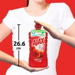 Ajax® Ajax Allesreiniger Fête Des Fleur Rode Bloem 8 X 1L - Voordeelverpakking 10 Ajax® Ajax Allesreiniger Fête Des Fleur Rode Bloem 8 X 1L - Voordeelverpakking -Dagelijkse Benodigdheden Winkel 1200x1200 2167