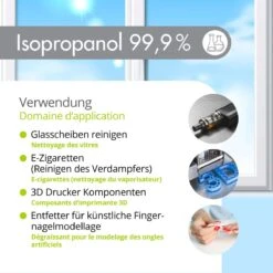 Isopropyl Alcohol - Isopropanol - IPA - Isopropyl - 99,9% Zuiver - 1000ml - Inclusief Trechter -Dagelijkse Benodigdheden Winkel 1200x1200 2188
