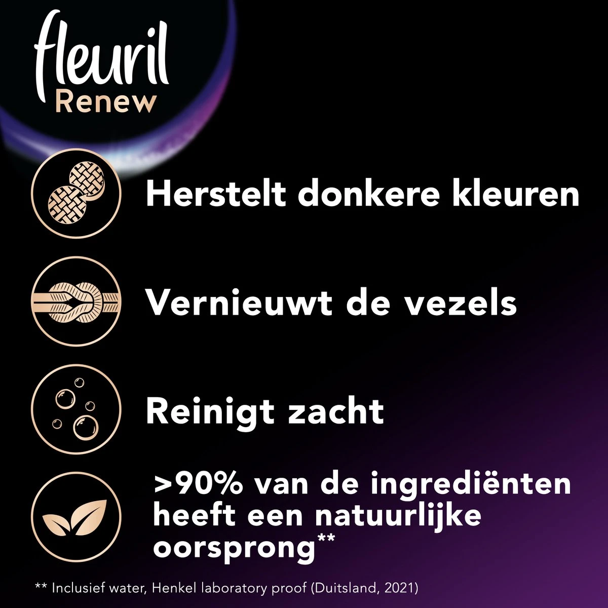 Fleuril Renew Zwart - Vloeibaar Wasmiddel - Voordeelverpakking - 65 Wasbeurten 2 Fleuril Renew Zwart - Vloeibaar Wasmiddel - Voordeelverpakking - 65 Wasbeurten - Afbeelding 2