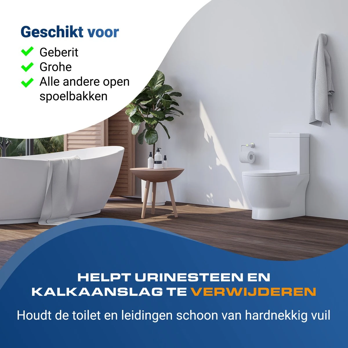 Witte Toiletblokjes Voor Inbouwreservoir Voor O.a Geberit En Grohe - 25 Stuks - Met Lavendel - Vlekvrij - Stortbakblokjes 6 Witte Toiletblokjes Voor Inbouwreservoir Voor O.a Geberit En Grohe - 25 Stuks - Met Lavendel - Vlekvrij - Stortbakblokjes - Afbeelding 6
