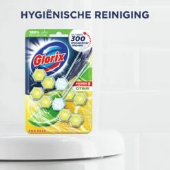 Glorix Power 5 Toiletblokken - Citroen - 7 X 2 Stuks - Voordeelverpakking -Dagelijkse Benodigdheden Winkel 1200x1200 2331