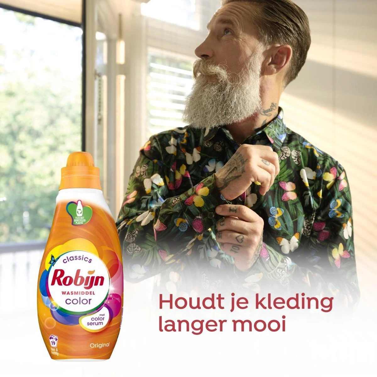 Robijn Klein & Krachtig Color Vloeibaar Wasmiddel - 8 X 19 Wasbeurten - Voordeelverpakking 9 Robijn Klein & Krachtig Color Vloeibaar Wasmiddel - 8 X 19 Wasbeurten - Voordeelverpakking - Afbeelding 9