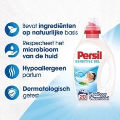 Persil® Persil Sensitive Gel - Vloeibaar Wasmiddel - Baby En Gevoelige Huid - Voordeelverpakking - 6 X 20 Wasbeurten -Dagelijkse Benodigdheden Winkel 1200x1200 350