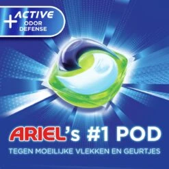 Ariel All In 1 Wasmiddel Pods + Actieve Geurbestrijding - Voordeelverpakking 2 X 50 Wasbeurten 18 Ariel All In 1 Wasmiddel Pods + Actieve Geurbestrijding - Voordeelverpakking 2 X 50 Wasbeurten -Dagelijkse Benodigdheden Winkel 1200x1200 452