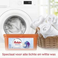 Robijn Stralend Wit Wascapsules - 3 X 29 Wasbeurten - Halfjaarbox -Dagelijkse Benodigdheden Winkel 1200x1200 547