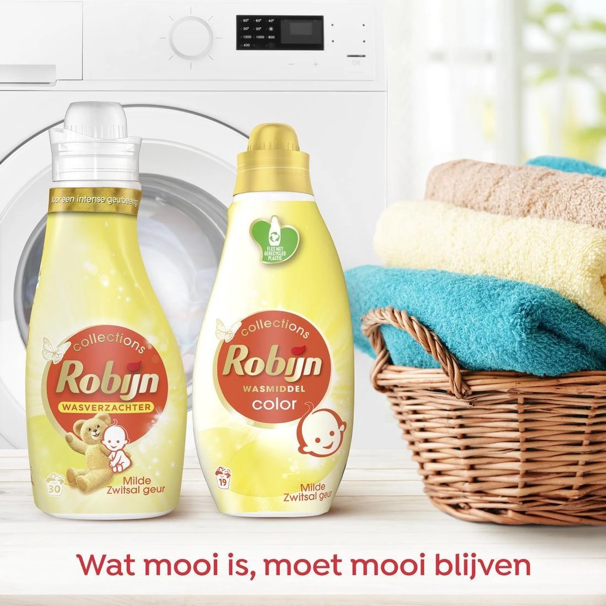 Robijn Perfect Match Zwitsal Wasmiddel En Wasverzachter Pakket - 5 Stuks - Voordeelverpakking 8 Robijn Perfect Match Zwitsal Wasmiddel En Wasverzachter Pakket - 5 Stuks - Voordeelverpakking - Afbeelding 8