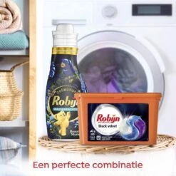 Robijn Black Velvet 3 In 1 Wascapsules - 40 Wasbeurten - Kwartaalbox -Dagelijkse Benodigdheden Winkel 1200x1200 671