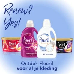 Fleuril Renew Wit - Vloeibaar Wasmiddel - Voordeelverpakking - 65 Wasbeurten -Dagelijkse Benodigdheden Winkel 1200x1200 712