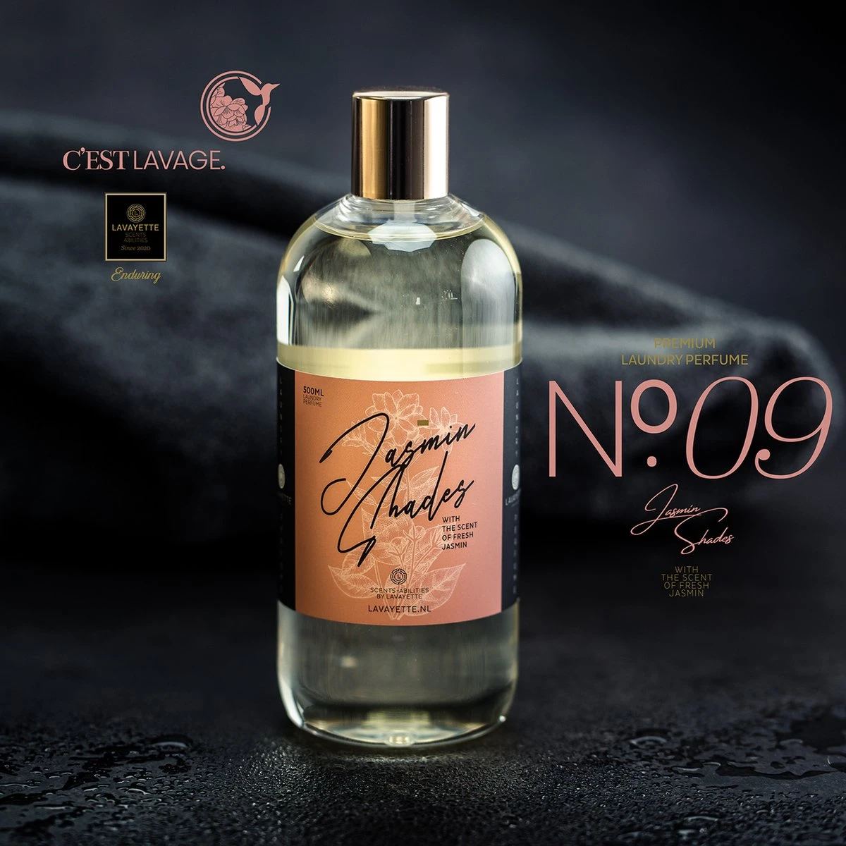 Lavayette Premium Wasparfum 2in1 - Double Fun & Jasmine Shades - Geurbooster 2 Lavayette Premium Wasparfum 2in1 - Double Fun & Jasmine Shades - Geurbooster - Afbeelding 2