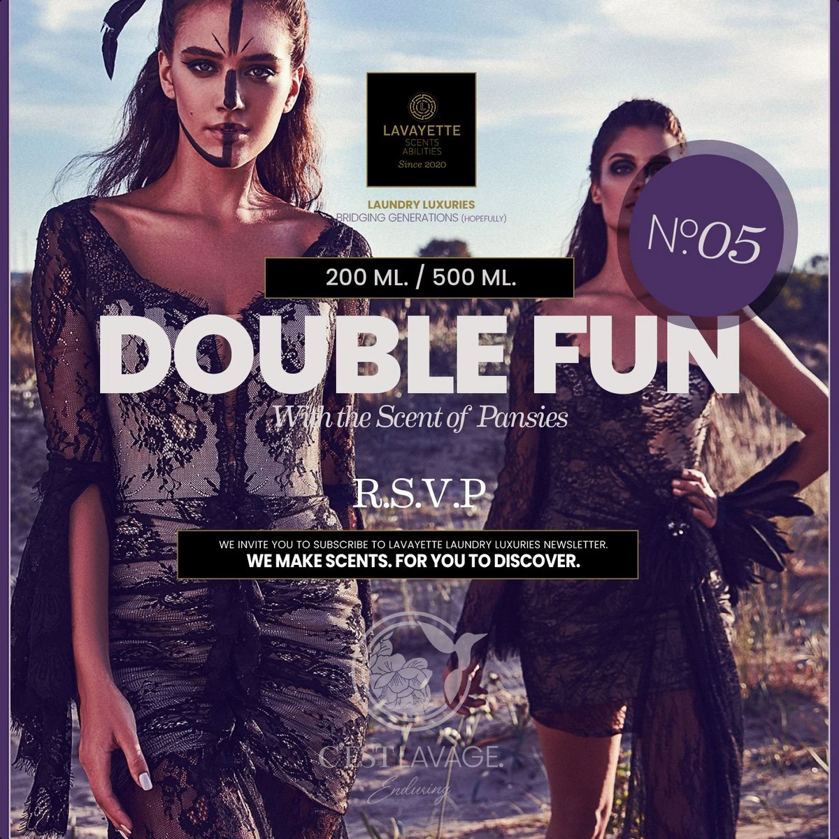 Lavayette Premium Wasparfum 2in1 - Double Fun & Jasmine Shades - Geurbooster 3 Lavayette Premium Wasparfum 2in1 - Double Fun & Jasmine Shades - Geurbooster - Afbeelding 3