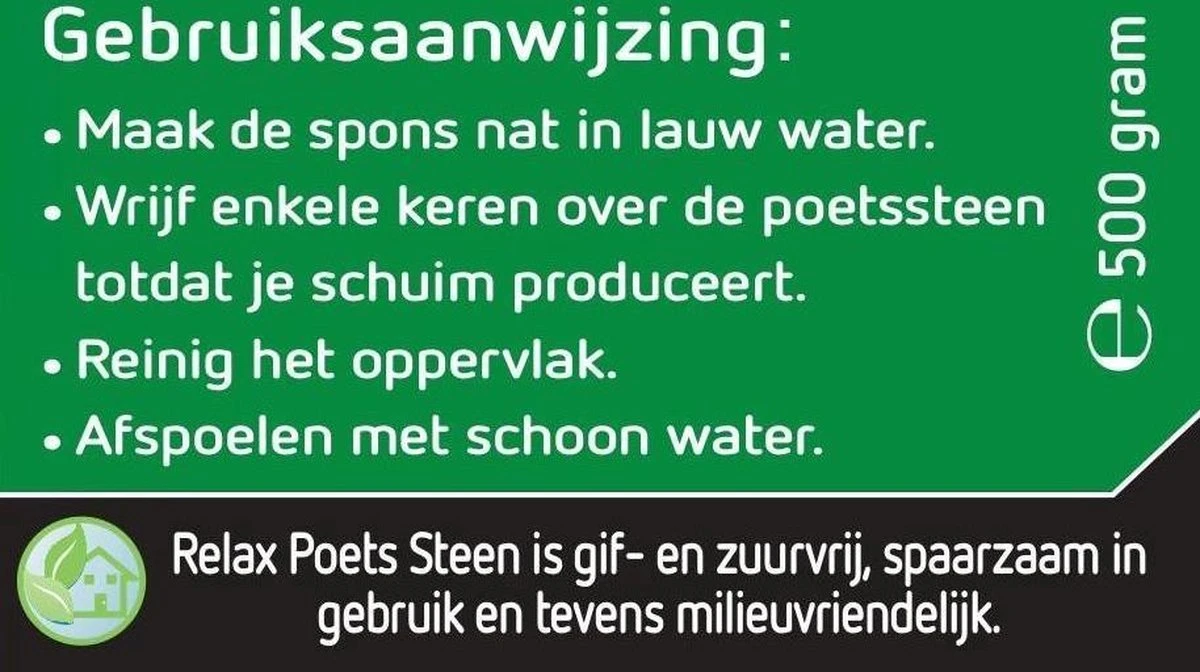 Merkloos Witte Poets Steen. Reinigingsmiddel. Reinigt, Beschermd En Polijst In 1 Handeling. 3 Merkloos Witte Poets Steen. Reinigingsmiddel. Reinigt, Beschermd En Polijst In 1 Handeling. - Afbeelding 3