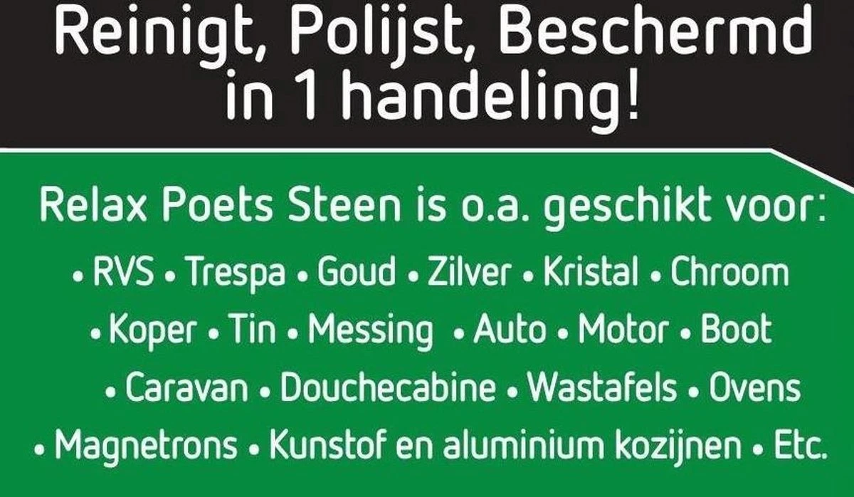 Merkloos Witte Poets Steen. Reinigingsmiddel. Reinigt, Beschermd En Polijst In 1 Handeling. 4 Merkloos Witte Poets Steen. Reinigingsmiddel. Reinigt, Beschermd En Polijst In 1 Handeling. - Afbeelding 4