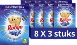 Robijn Intense Geurbuiltjes - 8 X 3 Stuks - Voordeelverpakking