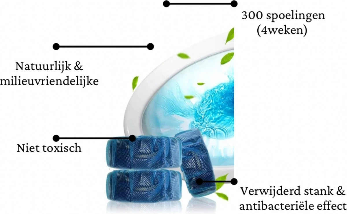 DONGOODS® Toiletblokjes Voor Inbouwreservoirs – WC-blokjes – Toiletblokken In Een Voordeelverpakking – 12 Stuks 3 DONGOODS® Toiletblokjes Voor Inbouwreservoirs – WC-blokjes – Toiletblokken In Een Voordeelverpakking – 12 Stuks - Afbeelding 3
