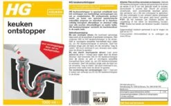 HG Keukenontstopper - 1L - De NR1 Ontstopper - Biologisch Afbreekbaar -Dagelijkse Benodigdheden Winkel 1200x741
