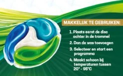 Persil® Persil 4in1 Discs Clean & Hygiene Wascapsules - Wasmiddel Capsules - Voordeelverpakking - 5 X 22 Wasbeurten 15 Persil® Persil 4in1 Discs Clean & Hygiene Wascapsules - Wasmiddel Capsules - Voordeelverpakking - 5 X 22 Wasbeurten -Dagelijkse Benodigdheden Winkel 1200x742 10