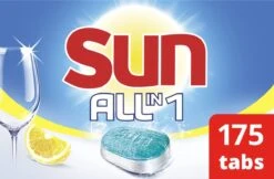 SUN® Sun All-In-1 Citroen Vaatwastabletten - 7 X 24 Tabletten - Voordeelverpakking 17 SUN® Sun All-In-1 Citroen Vaatwastabletten - 7 X 24 Tabletten - Voordeelverpakking -Dagelijkse Benodigdheden Winkel 1200x786 1