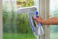 Swiss Pro+ Ruitenreiniger 3 In 1 WV 2 Blue Edition Window Vac - Ca. 120 M² - Waterzuiger - Incl. Smalle Zuigmond - Oplaadbaar - Raamwisser - Streeploos - Clicksystem - 2 Microvezeldoekjes - Met Sprayfunctie - Low Noise - Hepafilter -Dagelijkse Benodigdheden Winkel 1200x799 22