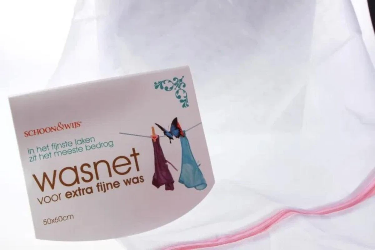 Wasnet | Voor Extra Fijne Was | 50x60 Cm | Waszak Extra Stevig | Wasmachine | BH Was Net 2 Wasnet | Voor Extra Fijne Was | 50x60 Cm | Waszak Extra Stevig | Wasmachine | BH Was Net - Afbeelding 2